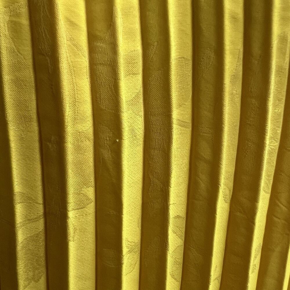 Banana Republic Yellow Pleated Slip Dress Strappy V-Neck XS Petite XSP Floral - Picture 11 of 11